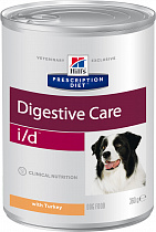 Hill's Prescription Diet i/d при расстройствах пищеварения, жкт, с индейкой, 360г