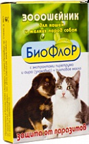 БиоФлор ошейник для кошек против блох 35см